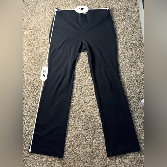 Ellen Tracy Dark Black Dress Pants - Picture 4 of 5